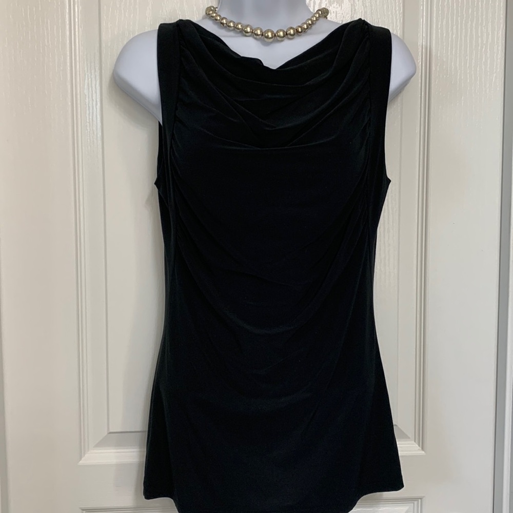 Slinky silky sleeveless tank blouse by THE LIMITED